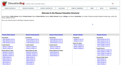 Desktop Screenshot of missouri.educationbug.org