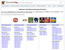 Tablet Screenshot of missouri.educationbug.org