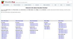 Desktop Screenshot of alaska.educationbug.org