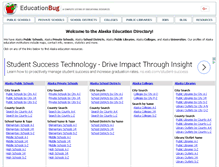 Tablet Screenshot of alaska.educationbug.org