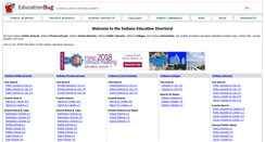 Desktop Screenshot of indiana.educationbug.org