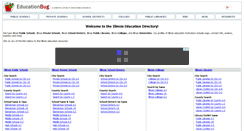Desktop Screenshot of illinois.educationbug.org