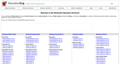 Desktop Screenshot of minnesota.educationbug.org