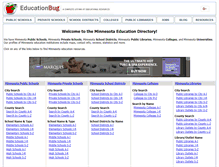 Tablet Screenshot of minnesota.educationbug.org