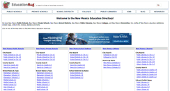 Desktop Screenshot of new-mexico.educationbug.org