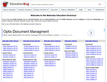 Tablet Screenshot of nebraska.educationbug.org