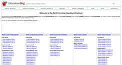 Desktop Screenshot of north-carolina.educationbug.org