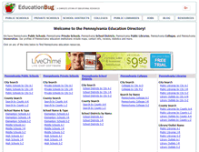 Tablet Screenshot of pennsylvania.educationbug.org