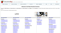 Desktop Screenshot of maine.educationbug.org